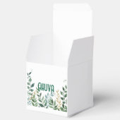 緑のつる植物パーティの好意ボックス フェイバーボックス (オープン)