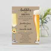 緑のひまわり泡と私が行う前にブリュウ 招待状 (スタンド正面)