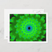 緑のらせん ポストカード (正面/裏面)