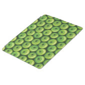 緑のりんごが付いているパターン iPadスマートカバー (横)