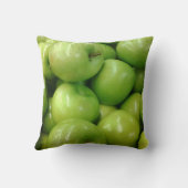 緑のりんご クッション (裏面)