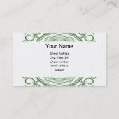 緑のりんご 名刺 (裏面)