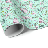 緑のアキソロット ラッピングペーパー (ロールコーナー)