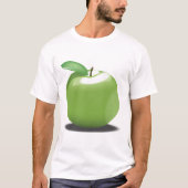 緑のアップル Tシャツ (正面)