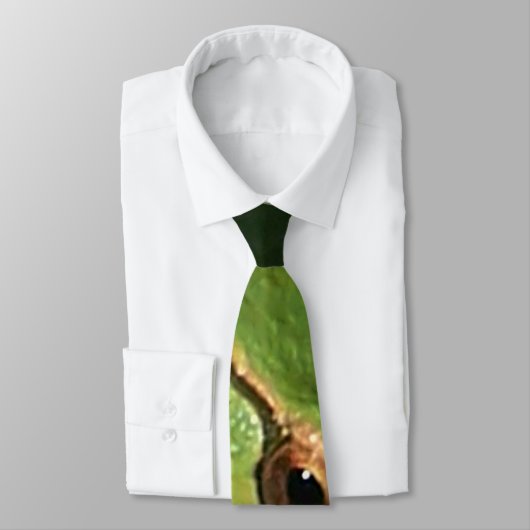 緑のアマガエルのタイ ネクタイ (タイ)