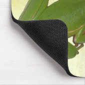 緑のアマガエルのマウスパッド マウスパッド (コーナー)