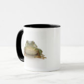 緑のアマガエル(cinerea Hylidae) マグカップ (正面左)