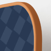 緑のアリゲーターリアリスティックパーソナライズされたグラフィック ピックルボールラケット (左詳細)