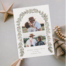 緑のアーチスクリプモダント2写真クリスマス