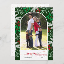 緑のアーチ型フォトグリーンシーズンのご挨拶