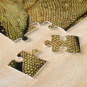 緑のイグアナのプロフィール ジグソーパズル (側面)