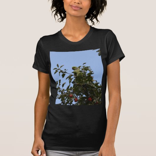 緑のインコ Tシャツ (正面)