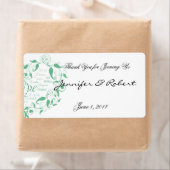 緑のウォーターボトルラベルで任意の言語で愛 ラベル (インサイチュ)