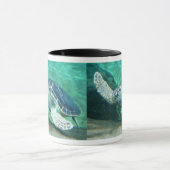 緑のウミガメのマグ マグカップ (中央)