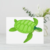 緑のウミガメの招待状 招待状 (スタンド正面)