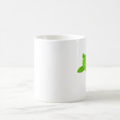緑のウミガメ コーヒーマグカップ (中央)