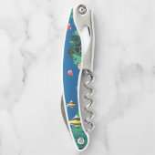 緑のウミガメ ソムリエナイフ (裏面)