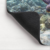 緑のウミガメ マウスパッド (コーナー)