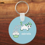 緑のウンコ キーホルダー (正面)