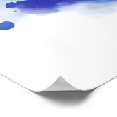 緑のエイリアンの生き物の多くの目 | AI Art ポスター (角)