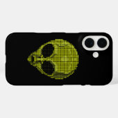 緑のエイリアンヘッド Case-Mate iPhoneケース (裏面 (横))