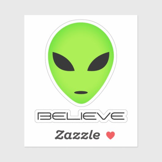 緑のエイリアン漫画おもしろいのビニールノートパソコンステッカー シール (シート)