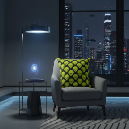 緑のエイリアン頭付き黒枕 クッション