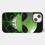 緑のエイリアン Apple iPhone 8/7 ハードケース iPhoneケース (裏面横)