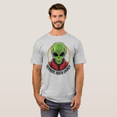 緑のエイリアン Tシャツ (正面フル)