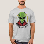 緑のエイリアン Tシャツ (正面)