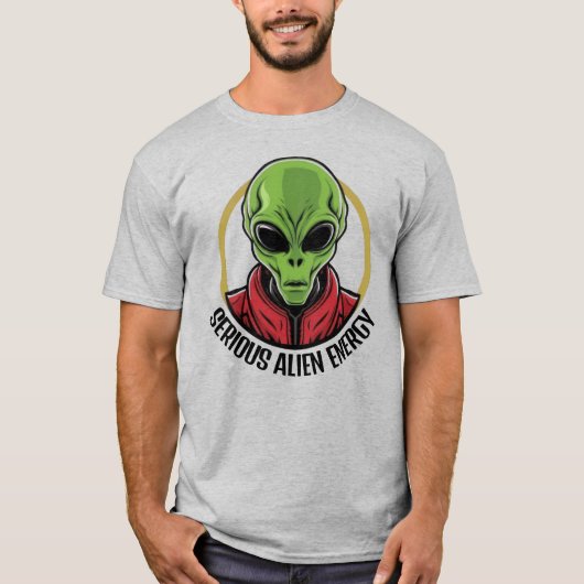 緑のエイリアン Tシャツ (正面)