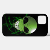 緑のエイリアンApple iPhone 8/7、タフな電話ケース Case-Mate iPhoneケース (裏面 (横))