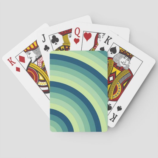 緑のエコー トランプ (裏面)