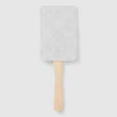 緑のエッフェルタワーダマスクウェディングフライトハンドファン ハンドファン (裏面)