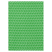 緑のエレガントテーブルクロスのクリスマスパターン テーブルクロス (正面)