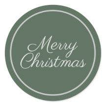 緑のエレガント台本メリークリスマス