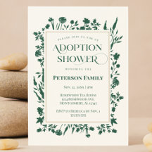 緑のエレガント植物採択用シャワー