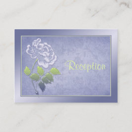 緑のエンクロージャカード付きスモーキーラベンダー牡丹 エンクロージャーカード