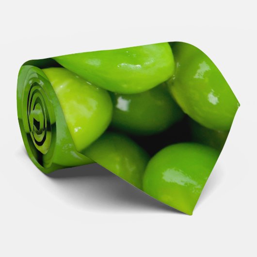 緑のエンドウ豆 ネクタイ (ロール)