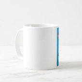 緑のオウムのマグ コーヒーマグカップ (正面左)