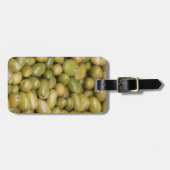 緑のオリーブを閉じる ラゲッジタグ (正面横)