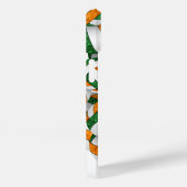 緑のオレンジ色のチームはバレーボールをカラーガーリーにする Case-Mate iPhoneケース (裏面 / 右)