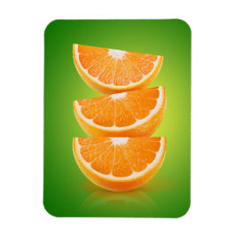 緑のオレンジ色の部分 マグネット