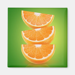 緑のオレンジ色の部分 マグネット