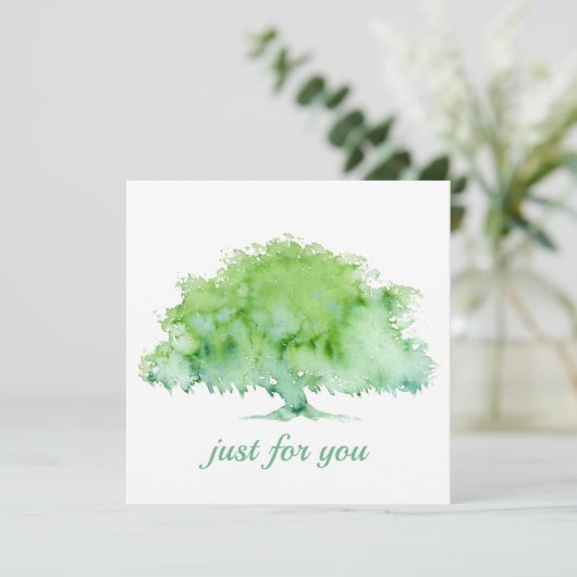 緑のオークの木 招待状 (スタンド正面)