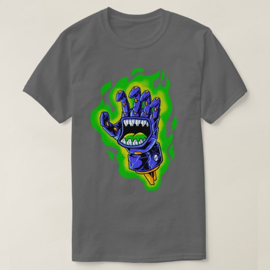 緑のオーラ Tシャツ (デザイン正面)