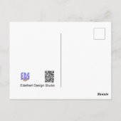 緑のカエル漫画 サンクス ポストカード (裏面)