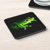 緑のカエル コースター (左側)