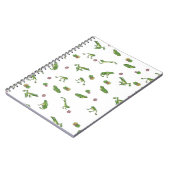 緑のカエル ノートブック (左側)