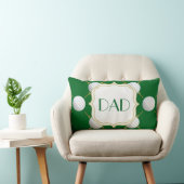 緑のカスタマイズ可能なゴルフ・ボールそしてティー ランバークッション (椅子)